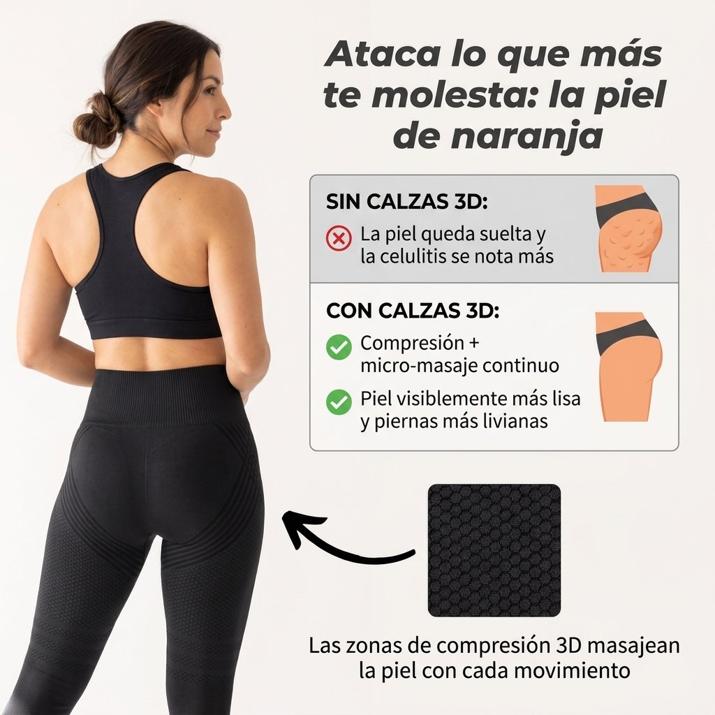Cómo funcionan las zonas de compresión 3D
